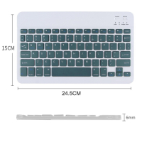 Клавіатура BeCover (245х150 мм) Bluetooth UA Dark Green (713406) Diawest