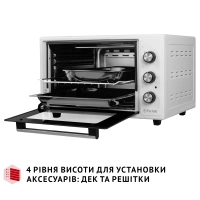 Електропіч Perfelli CLASSIC 37 WHITE Diawest