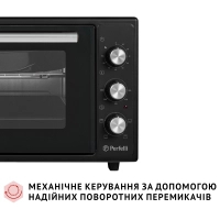 Електропіч Perfelli MIRAGE 37 BLACK Diawest