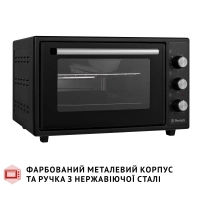 Електропіч Perfelli MIRAGE 37 BLACK Diawest