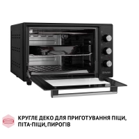 Електропіч Perfelli MIRAGE 37 BLACK Diawest