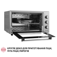 Електропіч Perfelli MIRAGE 48 GREY Diawest