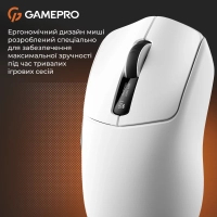 Мишка GamePro Genesis Ranker Wireless/Bluetooth/USB White (GM012W) Diawest