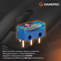 Мишка GamePro Genesis Avenger Wireless/Bluetooth/USB Black (GM096B) Diawest