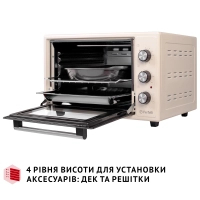Електропіч Perfelli TRIMO 37 IVORY Diawest