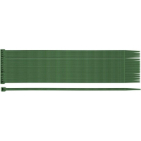 Стяжка Neo Tools 50шт, пластик, 3.6х200мм, зелена (15-975) Diawest