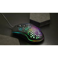 Мишка XO M4 4000 DPI RGB USB Black (XO-M4-BK) Diawest