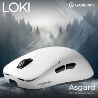 Мишка GamePro Asgard Loki Wireless/USB White (GM022W) Diawest
