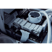 Модуль пам'яті для комп'ютера DDR5 48GB (2x24GB) 8000 MHz Renegade White/Silver Kingston Fury (ex.HyperX) (KF580C38RWK2-48) Diawest