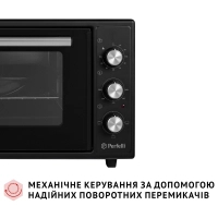 Електропіч Perfelli CLASSIC 37 BLACK Diawest