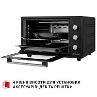 Електропіч Perfelli CLASSIC 37 BLACK Diawest