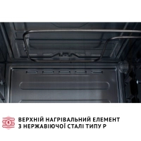 Електропіч Perfelli CLASSIC 37 BLACK Diawest