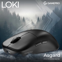 Мишка GamePro Asgard Loki Wireless/USB Black (GM022B) Diawest