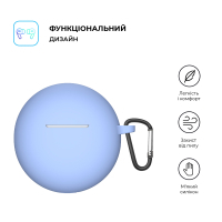 Чохол для навушників Armorstandart Hang Case для OPPO Enco Buds 2 Light Blue (ARM71113) Diawest