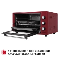Електропіч Perfelli TRIMO 48 RED Diawest