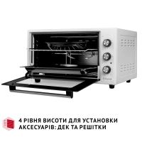 Електропіч Perfelli MIRAGE 48 WHITE Diawest