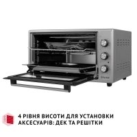 Електропіч Perfelli SIERRA 48 GREY Diawest