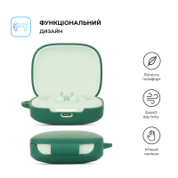 Чохол для навушників Armorstandart Hang Case для Xiaomi Redmi Buds 6 Green (ARM83392) Diawest