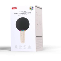 Мікрофон XO BE50 Bluetooth, AUX, LED Beige (BE50.beige) Diawest