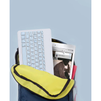 Клавіатура BeCover (245х150 мм) Bluetooth UA Light Blue (713407) Diawest
