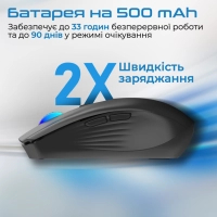 Мишка Promate Kitt Wireless Black (kitt.black) Diawest