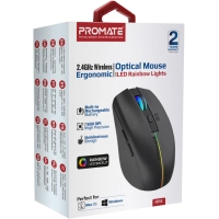 Мишка Promate Kitt Wireless Black (kitt.black) Diawest