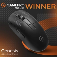 Мишка GamePro Genesis Winner Wireless/Bluetooth/USB Black (GM079B) Diawest