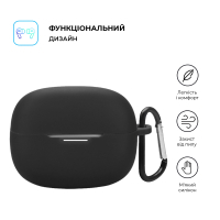 Чохол для навушників Armorstandart Hang Case для Xiaomi Redmi Buds 6 Pro Black (ARM83394) Diawest