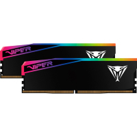 Модуль пам'яті для комп'ютера DDR5 64GB (2x32GB) 6400 MHz Viper Elite 5 Ultra RGB Patriot (VEUR564G6432K) Diawest