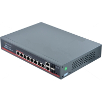 Комутатор мережевий FoxGate S5808GP-G2S2-AI (120W) Diawest