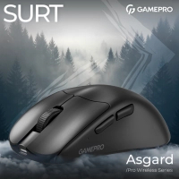 Мишка GamePro Asgard Surt Wireless/Bluetooth/USB Black (GM017B) Diawest