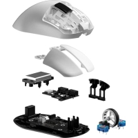 Мишка GamePro Asgard Thor Wireless/Bluetooth/USB White (GM023W) Diawest