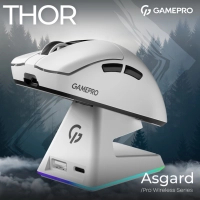 Мишка GamePro Asgard Thor Wireless/Bluetooth/USB White (GM023W) Diawest