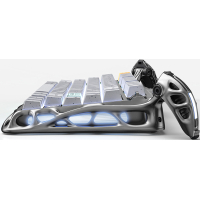 Клавіатура GravaStar Mercury K1 Pro TKL Wireless/Bluetooth/USB UA Grey (GSK1PRO_GRY) Diawest