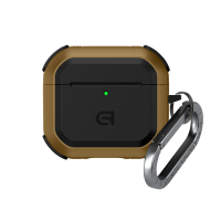 Чохол для навушників Armorstandart Panzer для Apple Airpods 4 Brown (ARM82556) Diawest