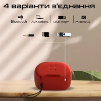 Акустична система Promate Mood 5W Red (mood.red) Diawest