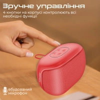 Акустична система Promate Mood 5W Red (mood.red) Diawest