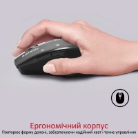 Мишка Promate Cursor Wireless Black (cursor.black) Diawest