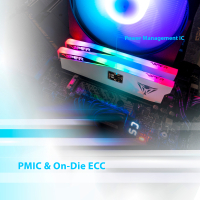 Модуль пам'яті для комп'ютера DDR5 48GB (2x24GB) 7000 MHz Viper Elite 5 RGB Patriot (PVER548G70C32KW) Diawest