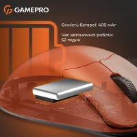 Мишка GamePro Genesis Avenger Wireless/Bluetooth/USB Orange (GM096O) Diawest