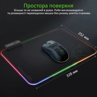 Килимок для мишки Vertux SwiftPad-L Black (swiftpad-l.black) Diawest