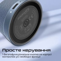 Акустична система Promate Punch 3 Вт Navy (punch.navy) Diawest