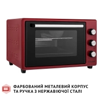 Електропіч Perfelli MIRAGE 37 RED Diawest