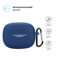 Чохол для навушників Armorstandart Hang Case для Xiaomi Redmi Buds 6 Pro Dark Blue (ARM83395) Diawest