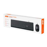 Комплект 2E MK405 USB UA Black (2E-MK405UBK) Diawest