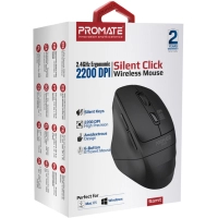 Мишка Promate Samit Wireless Black (samit.black) Diawest