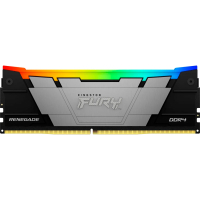 Модуль пам'яті для комп'ютера DDR4 32GB 3600 MHz Renegade RGB Kingston Fury (ex.HyperX) (KF436C18RB2A/32) Diawest