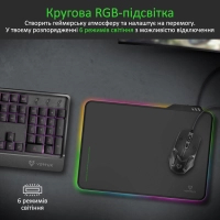 Килимок для мишки Vertux FluxPad Speed Black (fluxpad.black) Diawest