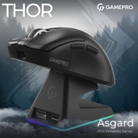Мишка GamePro Asgard Thor Wireless/Bluetooth/USB Black (GM023B) Diawest