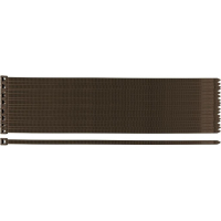 Стяжка Neo Tools 50шт, пластик, 7.6х380мм, коричнева (15-970) Diawest